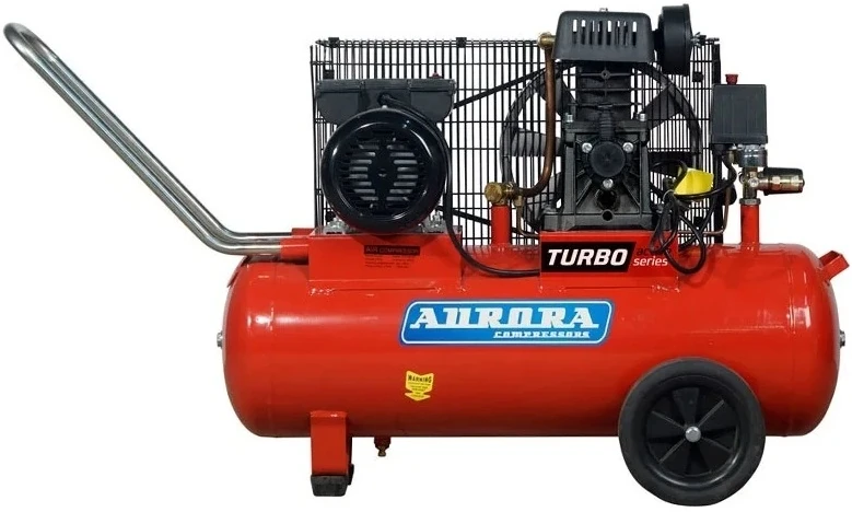 Компрессор AURORA STORM-50 TURBO, 50 литр.