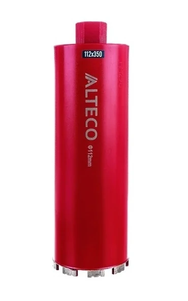 Алмазная коронка ALTECO, 112 мм