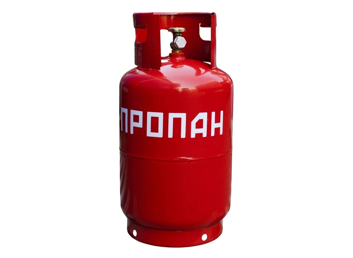 Стальной газовый баллон NOVOGAZ, 27 л