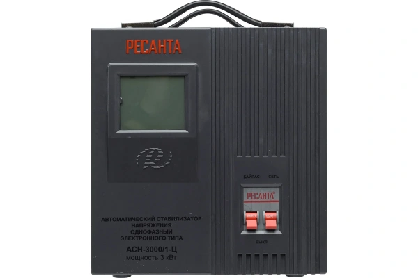 Стабилизатор напряжения РЕСАНТА, 3000 Вт
