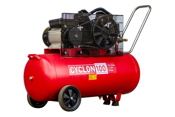 Компрессор AURORA CYCLON-100 TURBO, 100 лит., 320 л/мин