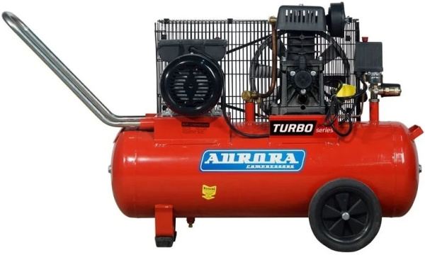 Компрессор AURORA STORM-50 TURBO, 50 литр.